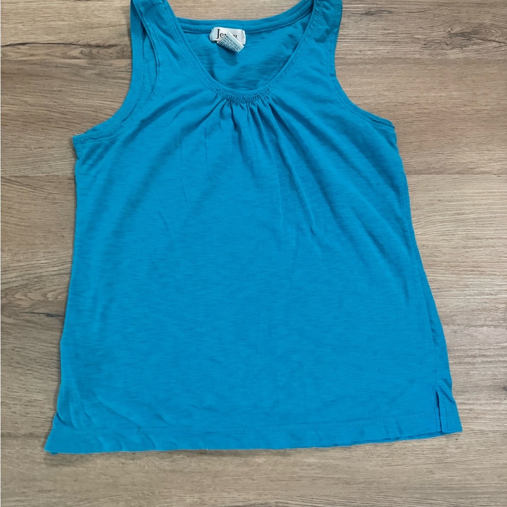 Blue Sleeveless Top